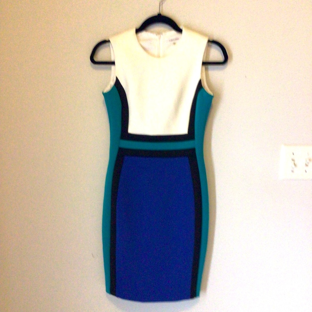 Calvin Klein Scuba Dress, Size 2/4p